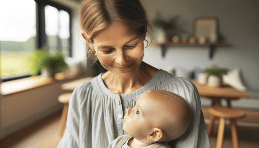 a swedish women understanding her baby HD